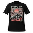 thumbnail image 1 of Black RX7 t-shirt for JDM Fans Japanese Tuner Car Drift Street Race Culture Graphic Tees (XL), 1 of 1