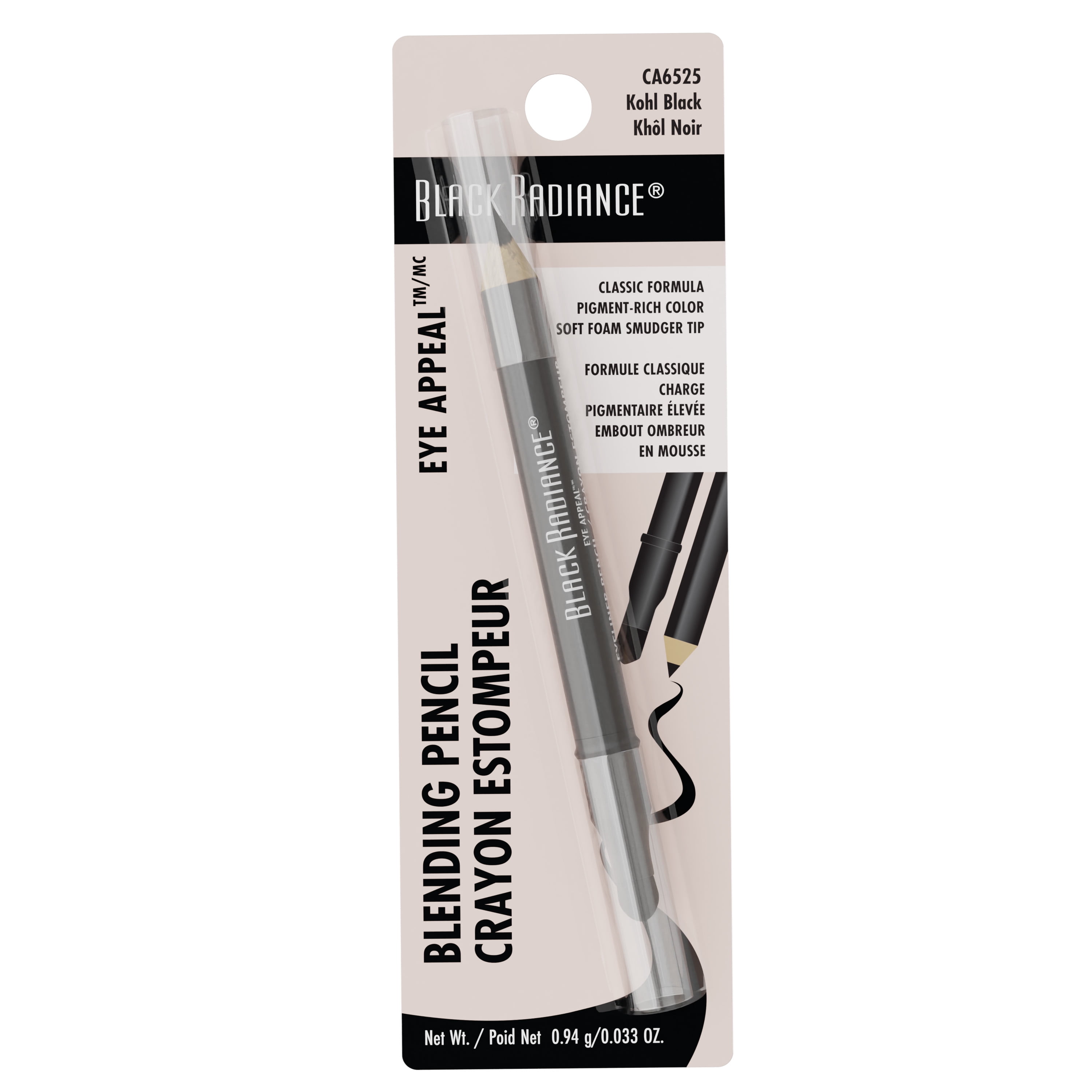Black Radiance Eye Appeal Blending Eyeliner Pencil - Kohl Black