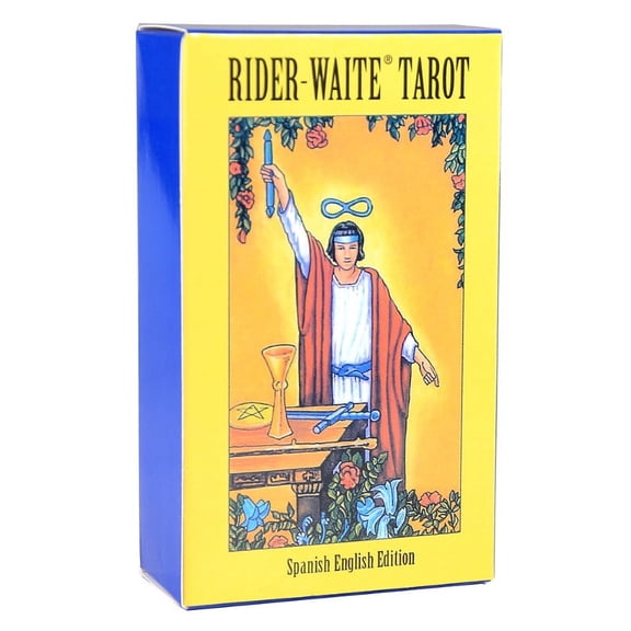 Black Radiant Wise Spirit Tarot Cards A 78 Rider Deck Oracle Rider Waite English Visions Divination Edition Borad Playing Game
