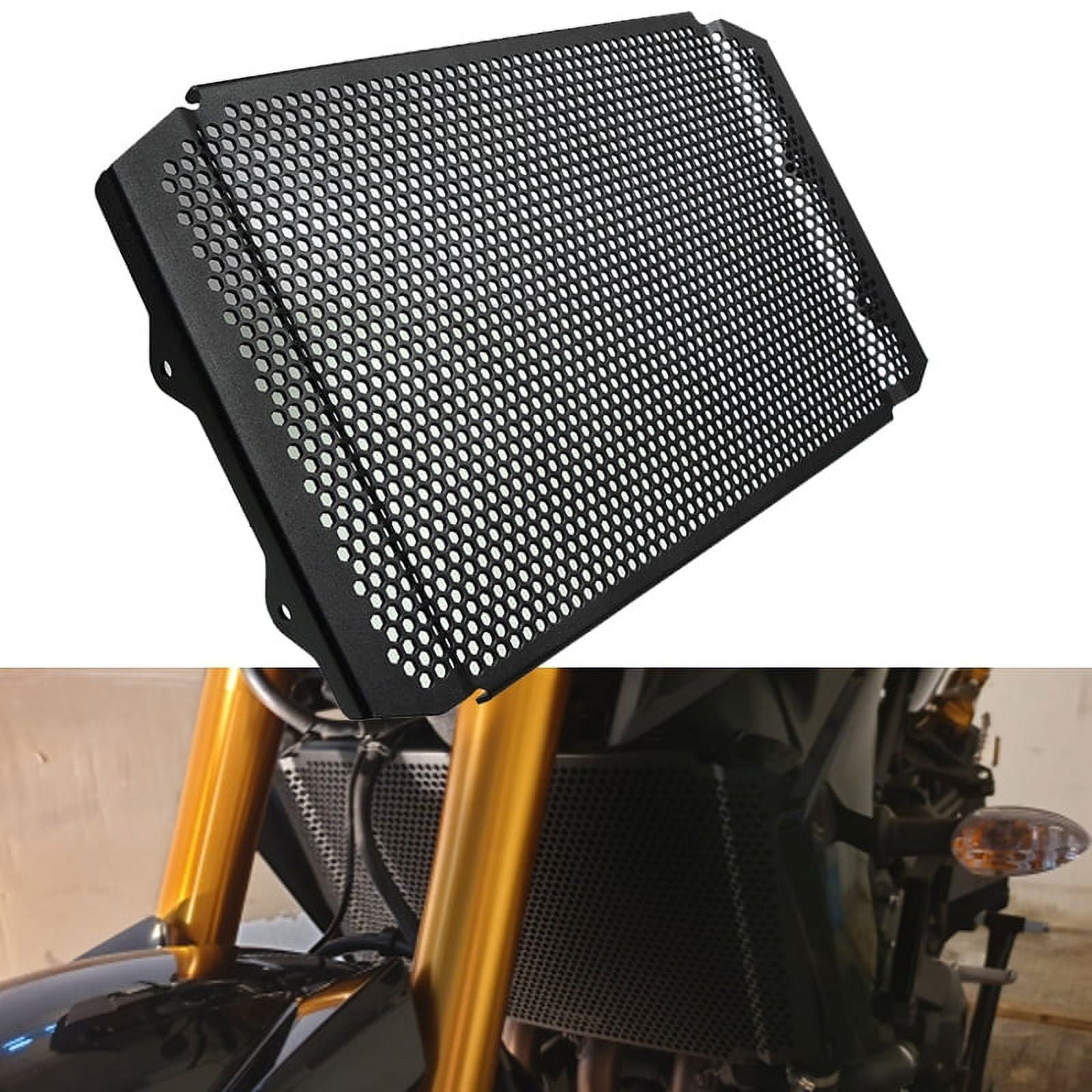 Black Radiator Guard Cover Fit for Yamaha XSR900 Tracer 900 MT-09 / SP ...