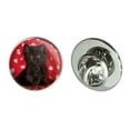 thumbnail image 1 of Black Ragdoll Tiffany Cat Kitten Hearts Love Metal 0.75" Lapel Hat Pin Tie Tack Pinback, 1 of 5
