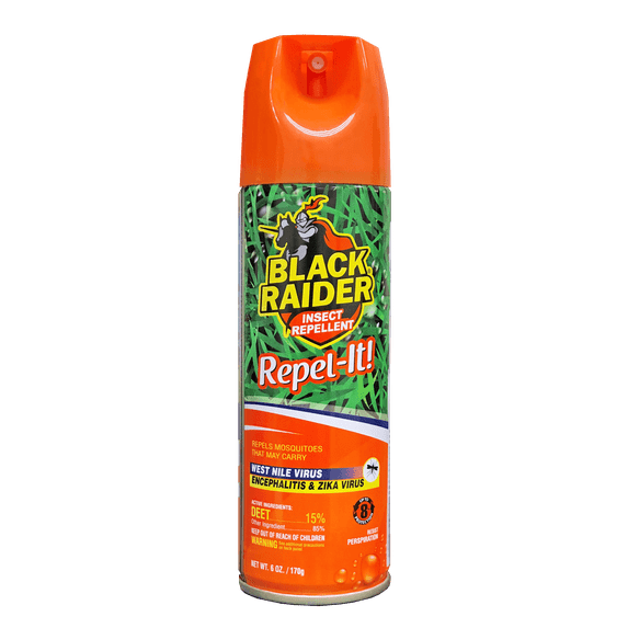 Black Raider Insect Repellent Spray Can 6 oz