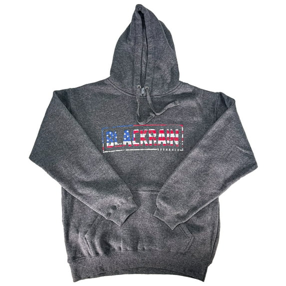 Black Rain Ordnance American Flag Logo Premium Cotton/Polyester Blend Unisex Pullover Hoodie