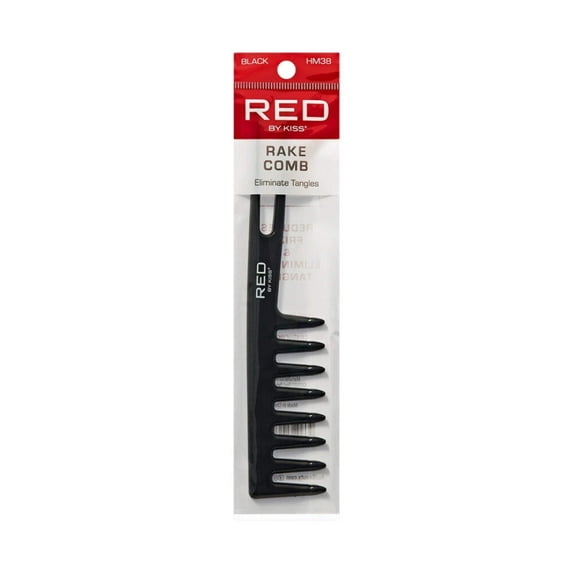 Red by Kiss Rake Comb - Black