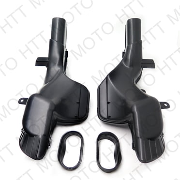 ZXMT Black Ram Air Intake Tube Duct Kit For Honda CBR1000RR 2012-2015 – ABS Plastic – 5 Year Warranty