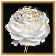 thumbnail image 1 of Black Ranunculus Canvas Dark Florals And Fashion Wall Art by Art Remedy, Gold Frame, 12" x 12", 1 of 7