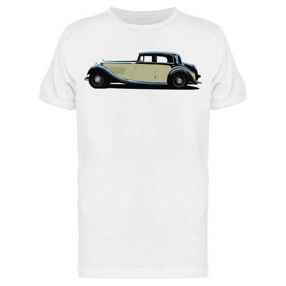Black Rarity Car T-Shirt Men -Image by Shutterstock, Male x-Large