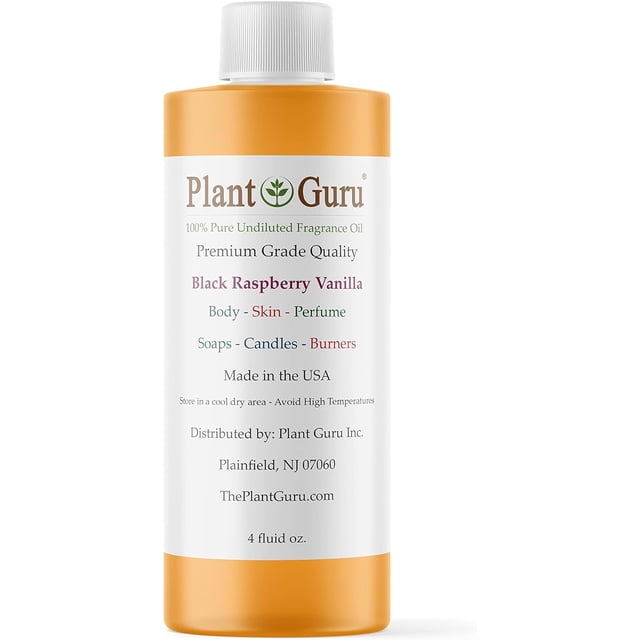 Black Raspberry Vanilla Fragrance Oil 4 fl. oz. Scented Oil for DIY