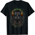 thumbnail image 1 of Black Rasta Lion With Dreads - Show Your Pride T-Shirt, 1 of 3