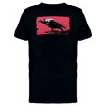 thumbnail image 1 of Black Raven In Grunge Art Tee Men's -Image by Shutterstock, 1 of 4