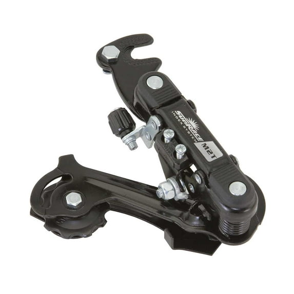 Black Rear Derailleur 6/7 Speed RDM-2T-SB Direct Sun Race. Bike Rear Derailleur, Bicycle Derailleur. For mountain bikes