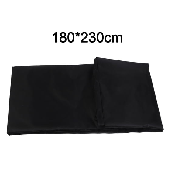 Black Rear Door Privacy Curtain for Camper Van, SUV, Caravan Waterproof Shading Curtain With Adjustable Drawstrings - 180CmX230Cm