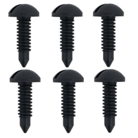 Black Rear Hatch Panel Trim Screw Set For 1982-92 Camaro 1982-92 Firebird Trans