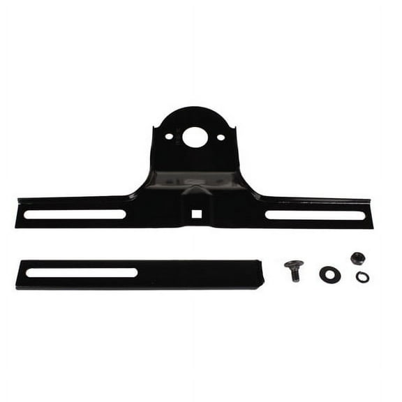 Black Rear License Plate Bracket, Fits Ford 1933-1936