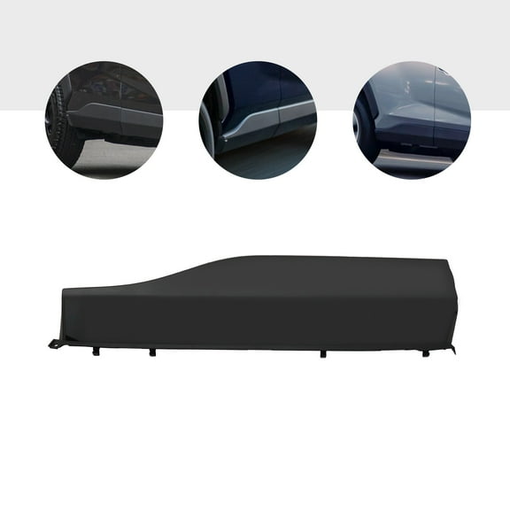 Black Rear Passenger Side Door Lower Molding Trim Direct Replacement For 2019-2022 Toyota Rav4 Right RH