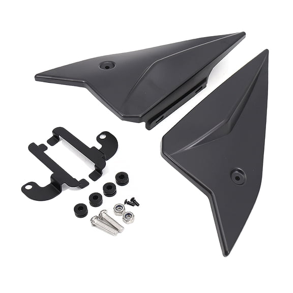 Black Rear Side Panel Fairing Cover Protector Sets For MT-09 FZ-09 2014-2020 Motorcycles Plastic Guard Plate