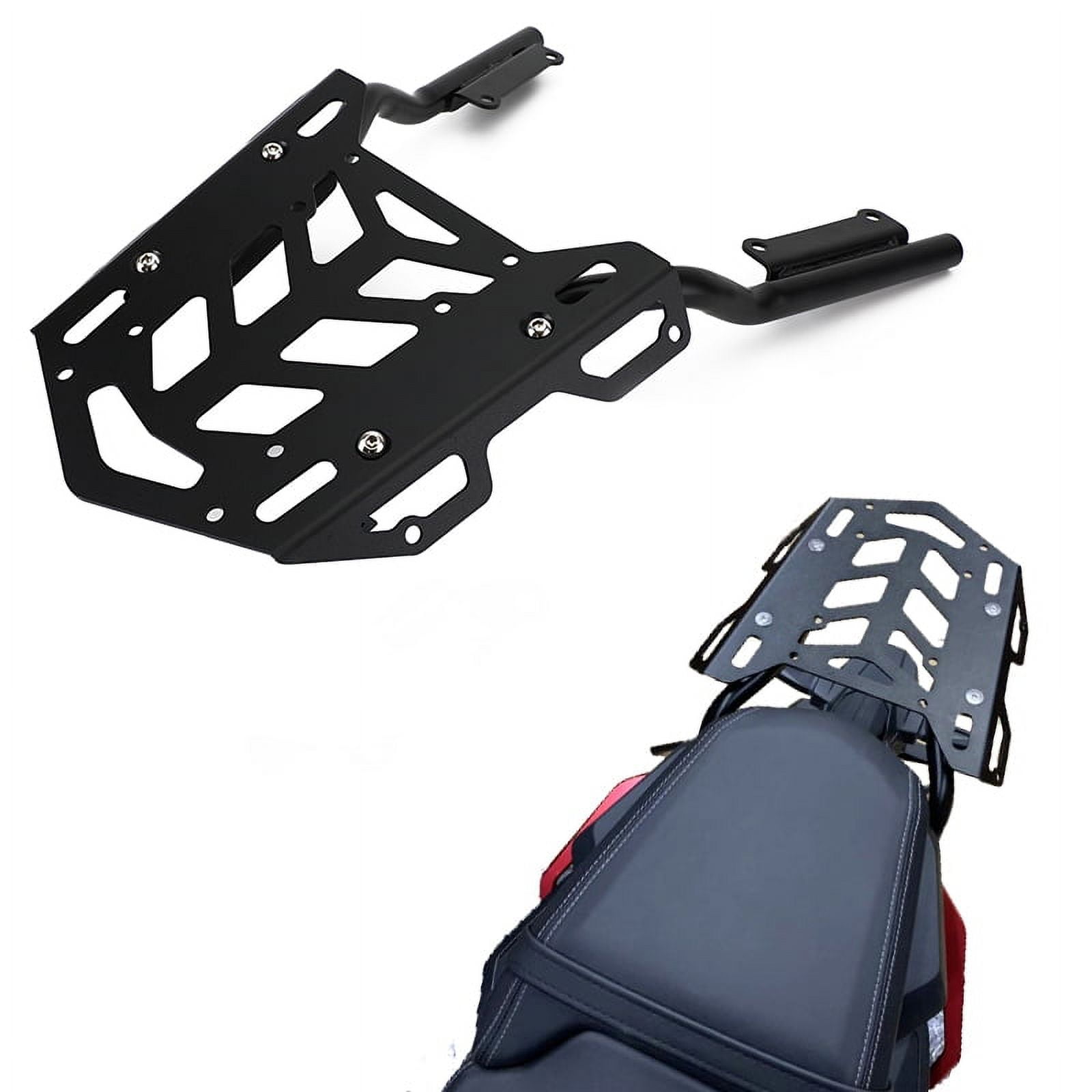 Black Rear Top Case Carrier Luggage Rack for Honda CBR650R CB650R 2019
