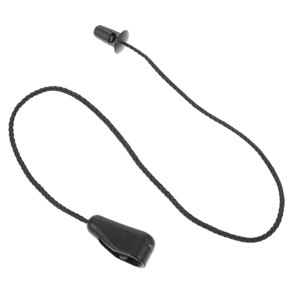 Black Rear Trunk Parcel Shelf String Tight Fit Tailgate Strap for Secure Car Interior Storage