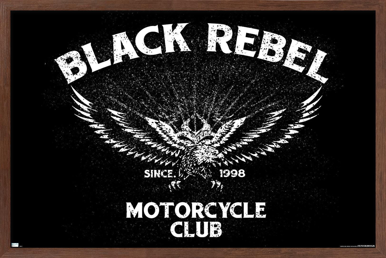 Black Rebel Motorcycle Club - Eagle Wall Poster, 22.375" x 34", Framed