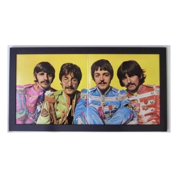 Black Record Album Frame for Gatefold Album