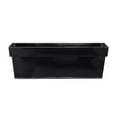 thumbnail image 1 of Black Rectangular Metal Planter, 1 of 1