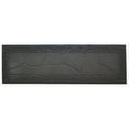 thumbnail image 1 of Imports Decor Inc Black Rectangular Skid Free Stone Designed Rubber Step Mat 30" x 10", 1 of 2