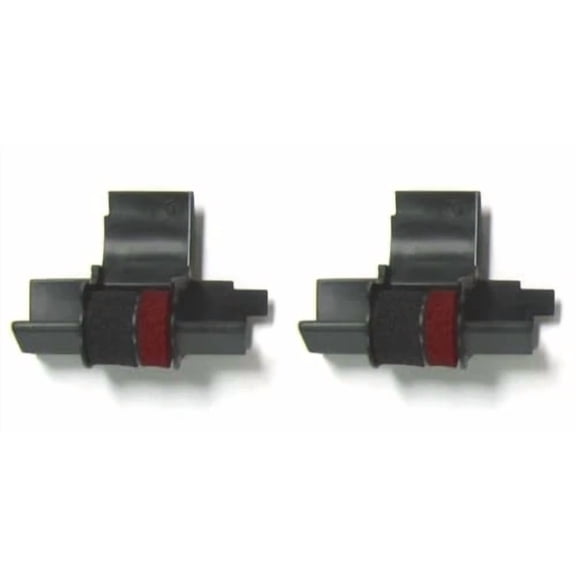 Black Red Calculator Ink Cartridge Compatible With Casio Canon Sharp Models