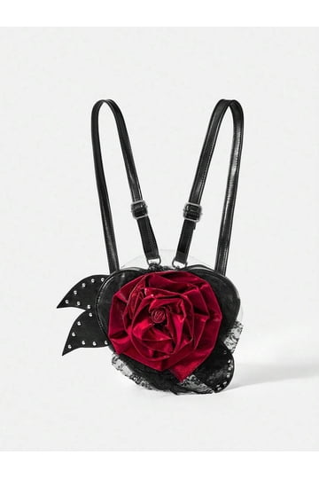 bebe velvet mini backpack MCM Stark Side Stud (Soft Pink) Give your accessories collection a playful refresh with this adorable velvet Minnie Mouse ears and bow mini backpack. Velvet Backpack Mini