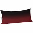 thumbnail image 1 of Black Red Ombre Body Pillow Covers 20"x60", Modern Abstract Art Gradient Soft Brushed Microfiber Breathable Throw Pillow Covers, Decorative Pillowcase with Zipper for Couch Sofa Bedroom Living Room, 1 of 9