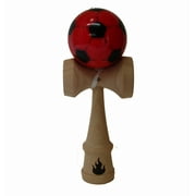 Black/Red Soccer Kendama