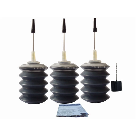 Black Refill Ink For Lexmark #16 X1100 X1150 Z13 3X30Ml