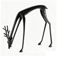 thumbnail image 1 of Black Reindeer Statues Christmas Decorations, Xmas Deer Figurines Christmas Table Decor, Modern Xmas Figurines, Vintage Standing Deer for Centerpieces, Elegant Indoor Holiday Decor (Looks Down), 1 of 6