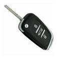 thumbnail image 1 of Black Remote 3 Button Flip Key Shell refit Protective Case for CITROEN, 1 of 10