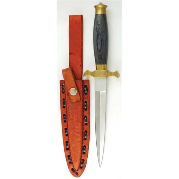 Black Renaissance Athame - Black - 10in. Blade - Elegant Design
