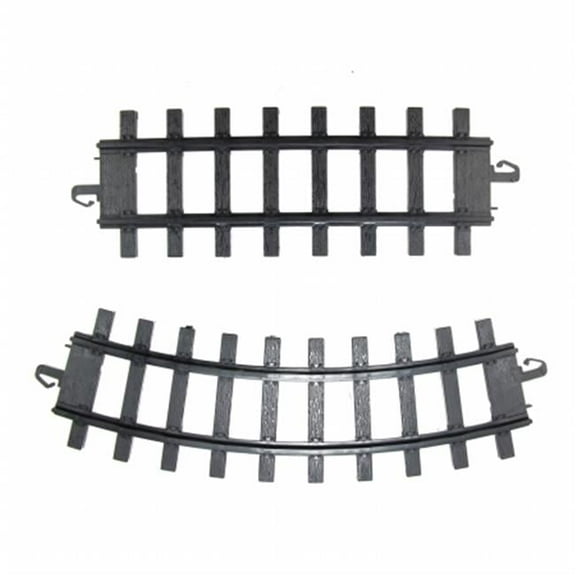 Black Replacement Train Set Track Pieces
