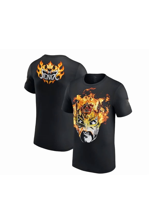 Black Rey Fenix Flaming Mask T-Shirt