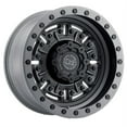 thumbnail image 1 of Black Rhino Aluminum Rim ABRAMS 17X9.5in Textured Matte Gunmetal Finish, 1795ABR-88170G25, 1 of 3