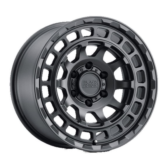 Black Rhino Aluminum Rim CHAMBER 16X8in Matte Black Finish, 1680CBR-05114M76