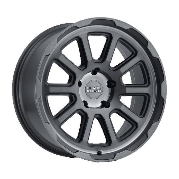 Black Rhino Aluminum Rim CHASE 17X8in Brushed Gunmetal Finish, 1780CHS105114G76