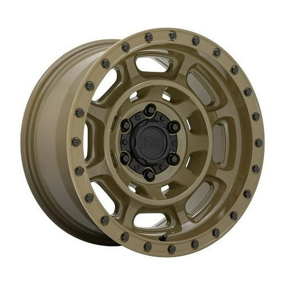 Black Rhino Aluminum Rim CONVOY 17X8.5in Gator Green Finish, 1785CNV-06140N12