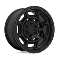 thumbnail image 1 of Black Rhino Aluminum Rim CONVOY 17X8.5in Matte Black Finish, 1785CNV-85127M71, 1 of 3