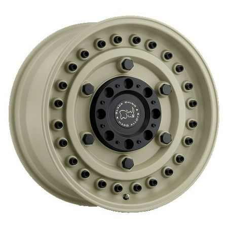 BLACK RHINO ARMORY 18X9.5 6X139.7 6ET 122.4CB DESERT SAND WHEEL
