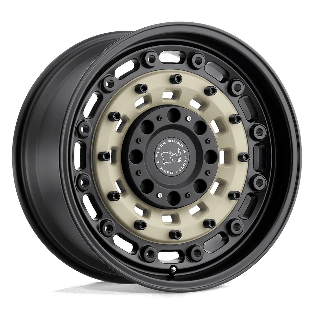 Black Rhino Arsenal 16X8 6X139.7 -10Et 65.07Cb Sand On Black Wheel