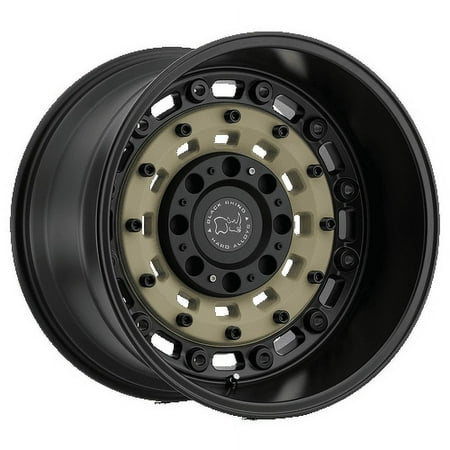 BLACK RHINO ARSENAL 20X12 5X127 -44ET 112.1CB SAND ON BLACK WHEEL