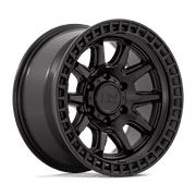 Black Rhino Cast Aluminum Rim BR001 17X8.5 6X135 M-BLK 0MM, BR001MX17856300