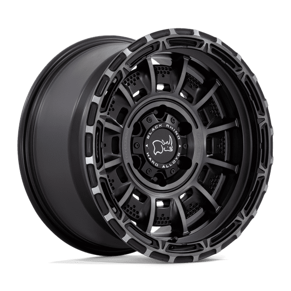 Black Rhino Cast Aluminum Rim BR002 20X10 5X5.0 M-BLK GRY-TINT -18MM, BR002MA20105018N