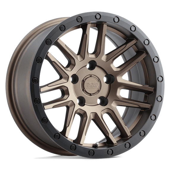 Black Rhino Cast Aluminum Rim BRACH 17X8 5X4.25 M-BRNZ-BLK-LP 30MM, 1780ACH305108Z72