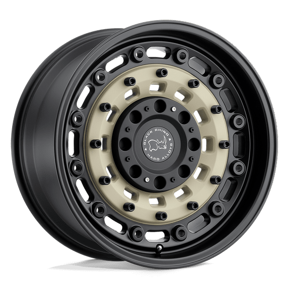 Black Rhino Cast Aluminum Rim BRARS 20X8.5 5X4.5/5.0 D-SAND-BLK 30MM, 2085ARS300054D72