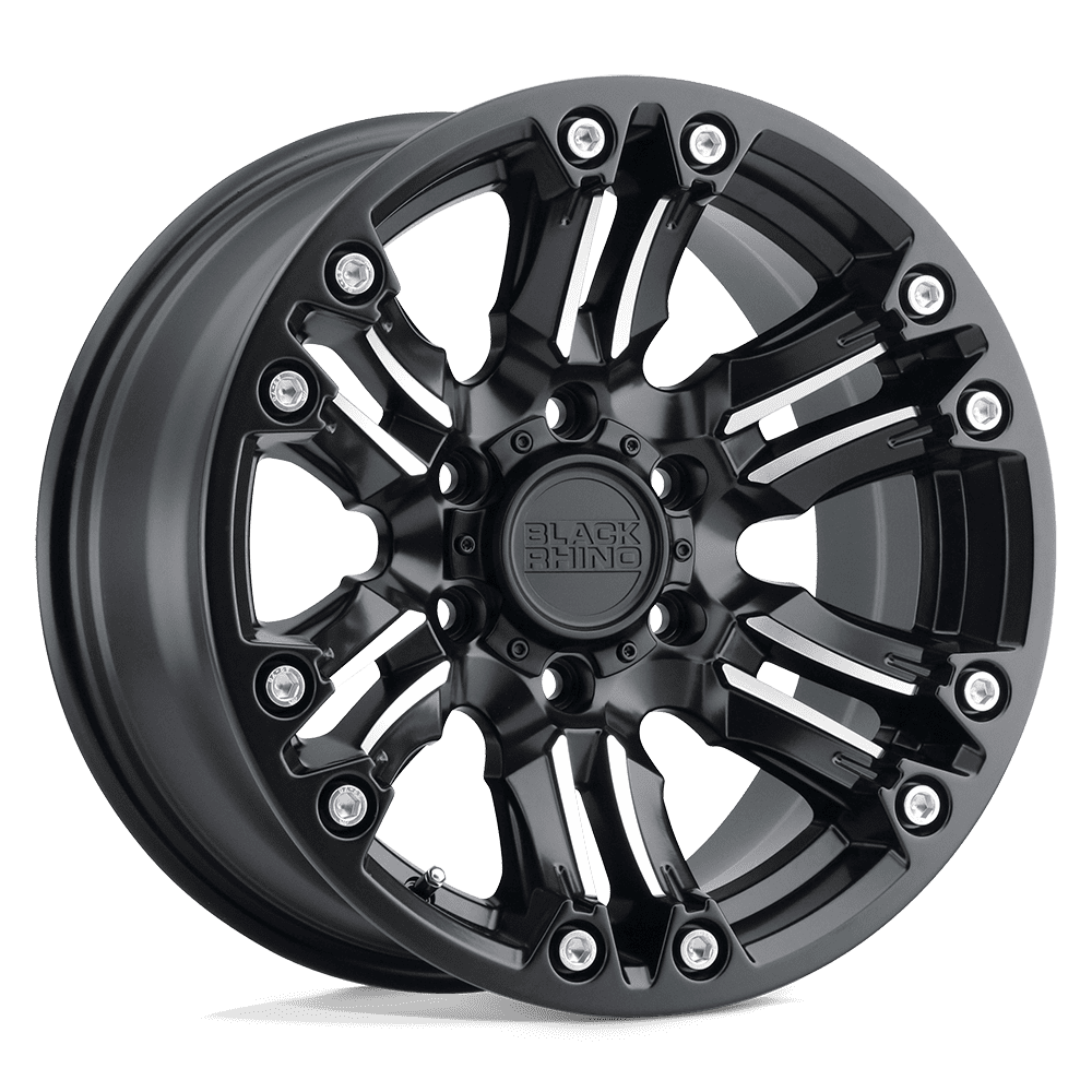 Black Rhino Cast Aluminum Rim BRASG 20X9.5 6X135 M-BLK-MCH 12MM ...