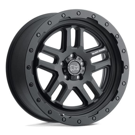 Black Rhino Cast Aluminum Rim BRBTW 18X9.5 5X150 TXT-M-BLK 12MM, 1895BTW125150M10